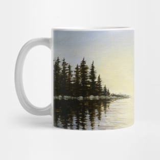 Signal - lake landscape painting Mug